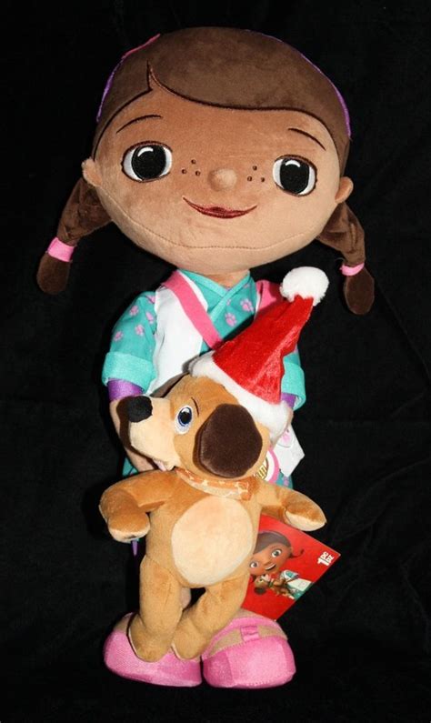 Disney Doc McStuffins Plush Christmas Greeter Indoor Decor Holiday Stuffed 20" | Christmas plush ...