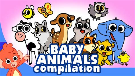 Cartoon Baby Animals Pictures