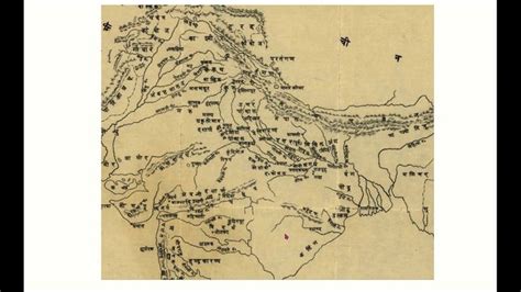 MAHABHARAT era map | Map, Vintage world maps, Study