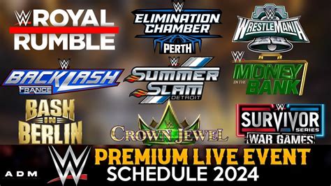 Wwe Ppv Schedule 2025 2025 Rumors - Piers Parr