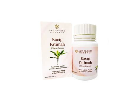 Kacip Fatimah Capsules I Ayu Flores Malayan Herbals Tongkat Ali & Kacip ...