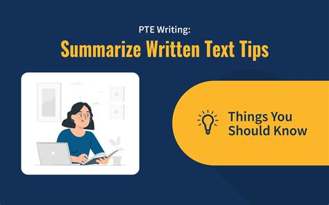 PTE Writing: Summarize Written Text Tips – PTE Study Centre