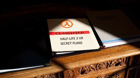 Half-Life 3 is a VR mini-games collection and we’re definitely telling ...