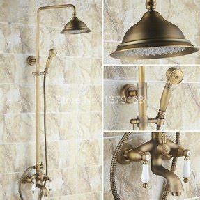 Antique Brass Shower Head - Foter