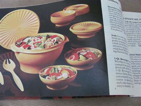 Vintage Tupperware Catalog 1970's Tupperware Home Parties | Etsy