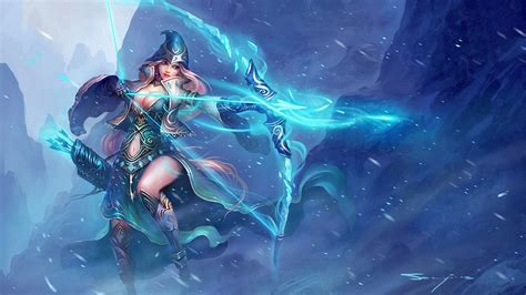 Ashe Splash Art 4n Wallpaper HD