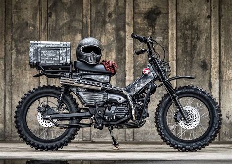 Honda's New CT125 Hunter Cub Trail Bike Gets Military Makeover - ADV Pulse