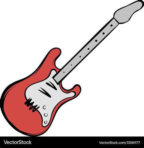 Electric Guitar Icon, Cartoon Style Stock Vector Colourbox | ubicaciondepersonas.cdmx.gob.mx