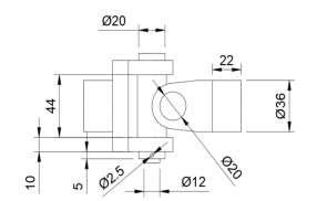 Dimensions used in designing the universal joint | Download Scientific ...