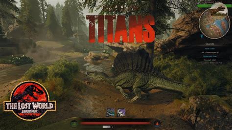 More Exploring And Swimming | Path Of Titans Spinosaurus Gondwa ...