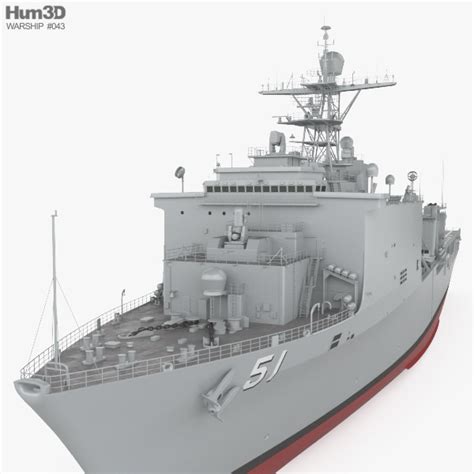 Harpers Ferry-class dock landing ship 3D model - Ship on Hum3D