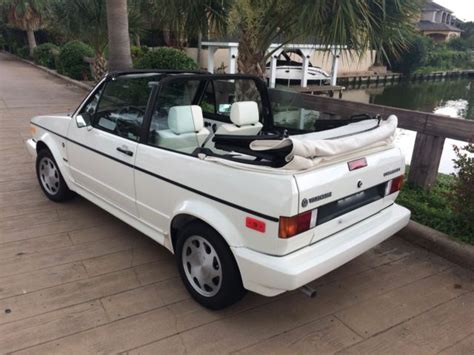 1992 Volkswagen Cabriolet "Wolfsburg" Triple White for sale ...