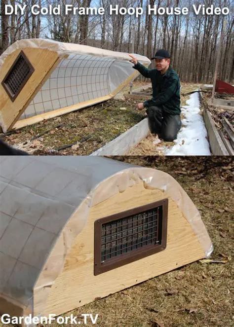 Build a Garden Cold Frame Mini Greenhouse DIY Project - The Homestead ...