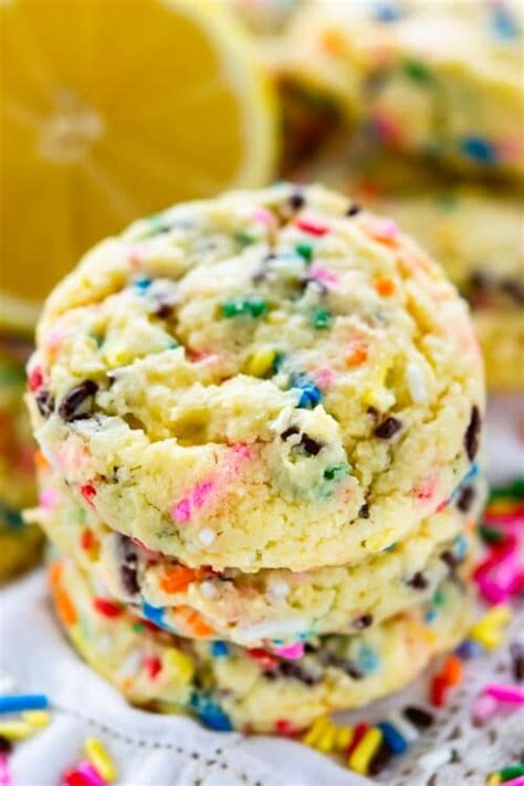 Easy Lemon Cake Mix Cookies (The BEST!) - Crazy for Crust