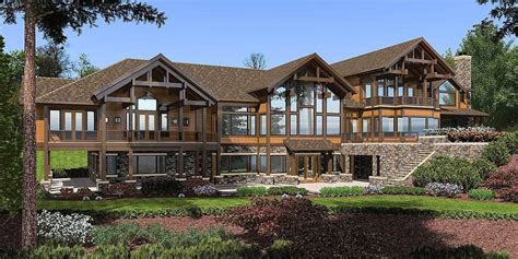 Plan 23471JD: Mountain Craftsman House Plan with Sweeping Views | Haus architektur, Architektur ...