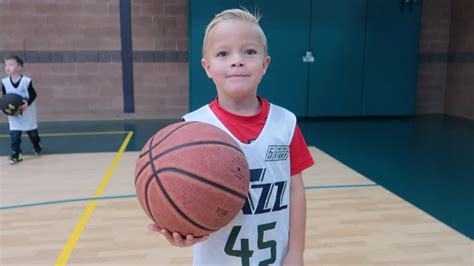 🏀Kid's FIRST Basketball Game and He Goes BEAST MODE! - YouTube