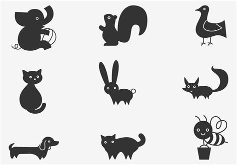 Cartoon Animal Vector Pack 58013 Vector Art at Vecteezy