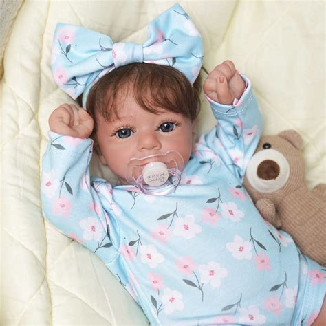 18" Lifelike Reborn Baby Dolls Realistic Newborn Baby Dolls Girl ...