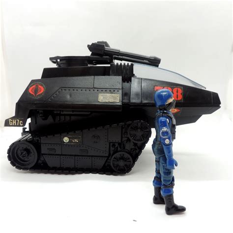 Gi Joe Tank Hiss Cobra Soldier Plastirama Ind Argentina Vintage Retro Antiguo Colección - Madtoyz