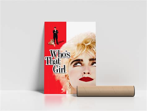 Madonna Who's That Girl 1987 Movie by Triposter, Madonna Poster sold by ...