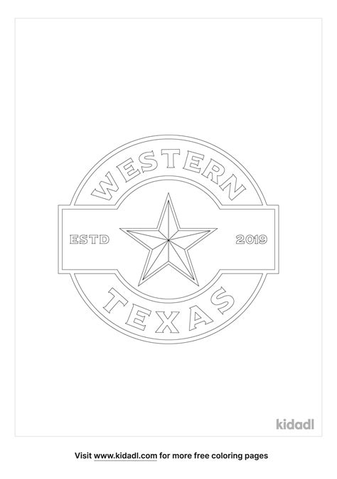 Free Texas Seal Coloring Page | Coloring Page Printables | Kidadl - 雷电竞 ...