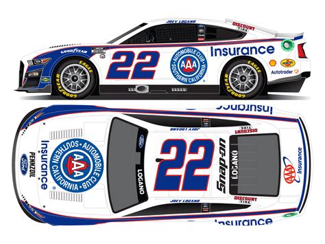 2023 #22 Team Penske paint schemes – Jayski's NASCAR Silly Season Site