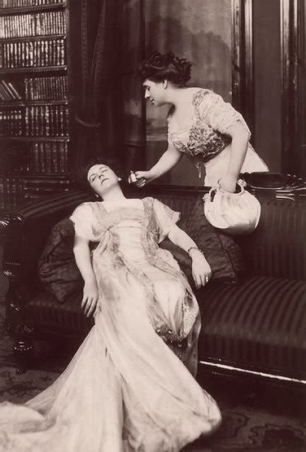 Victorian Woman Fainting