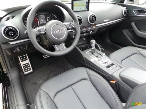 Black Interior 2015 Audi A3 2.0 Premium Plus quattro Cabriolet Photo ...