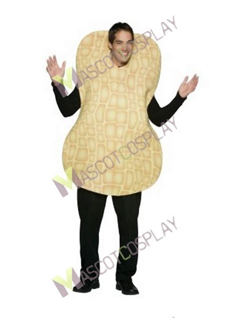 High Quality Adult Peanut Mascot Costume