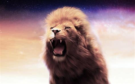 Roaring Lion Wallpaper - WallpaperSafari