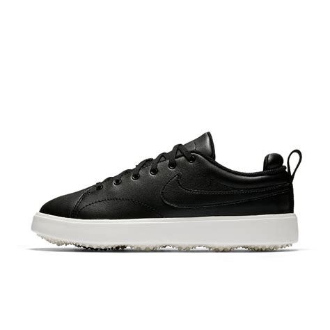 Nike Leather Course Classic (wide) Women's Golf Shoe in Black - Lyst