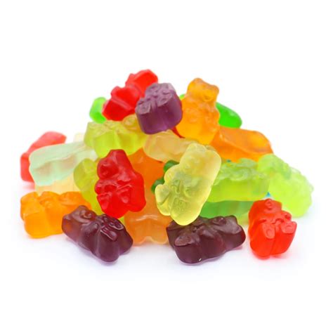 12 Flavor Gummy Bears by the pound or in bulk- LorentaNuts.com