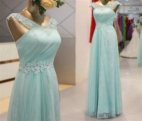 Light Mint Green Prom Dresses,2016 Evening Dresses,New Fashion Prom Gowns,Elegant Prom Dress ...