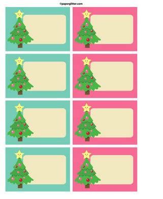 Free & Not Naff Christmas Gift Labels / Tags - U-handblog