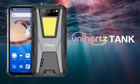 Unihertz Tank - 22000mAh Largest Battery 4G Rugged Smartphone | Unlocked, 108MP, Night Vision ...