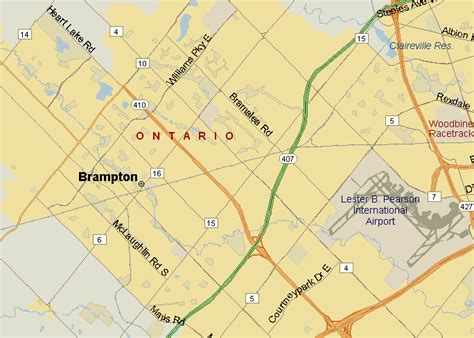 Brampton Map (Region), Ontario - Listings Canada