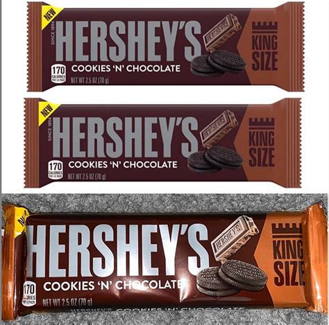 Hershey’s Cookies ‘N’ Chocolate Bars have arrived in the US. | Cookies ...