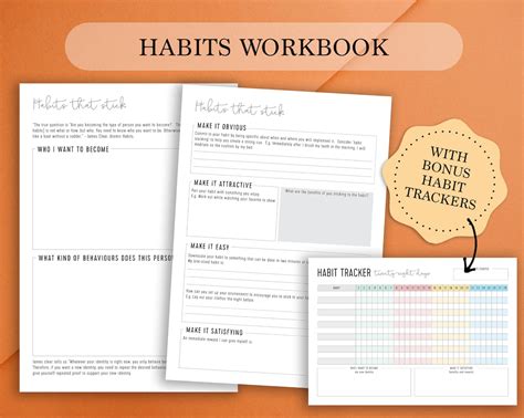 Atomic Habits Worksheets | lupon.gov.ph