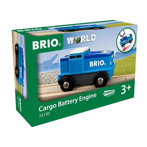 BRIO Cargo Battery Engine: Tap-and-Go Fun for Toddlers