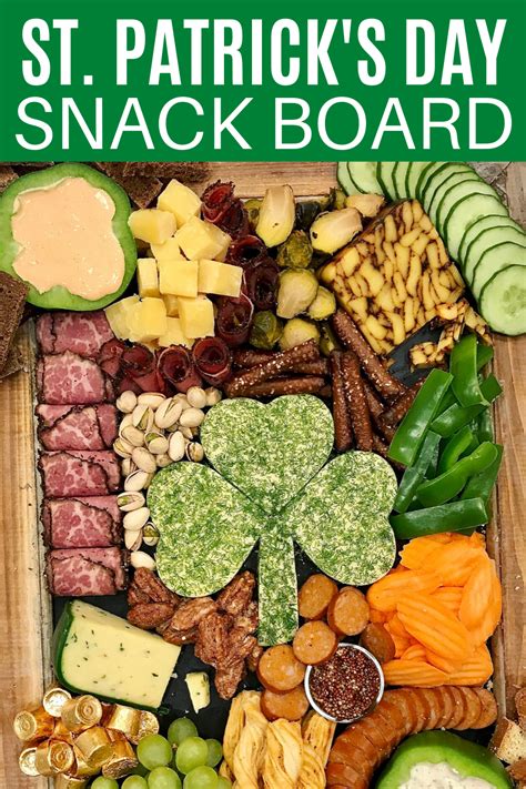 ST. PATRICK’S DAY SNACK BOARD | St patricks food, St patricks day food, St patrick party food