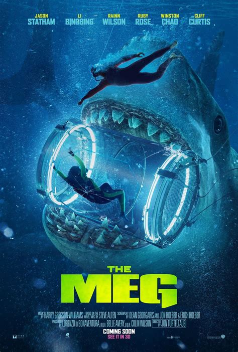 Three new The Meg movie posters hit the web!