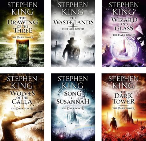 Cover Art | A New Look for THE DARK TOWER series by Stephen King (UK Edition) - A Dribble of Ink