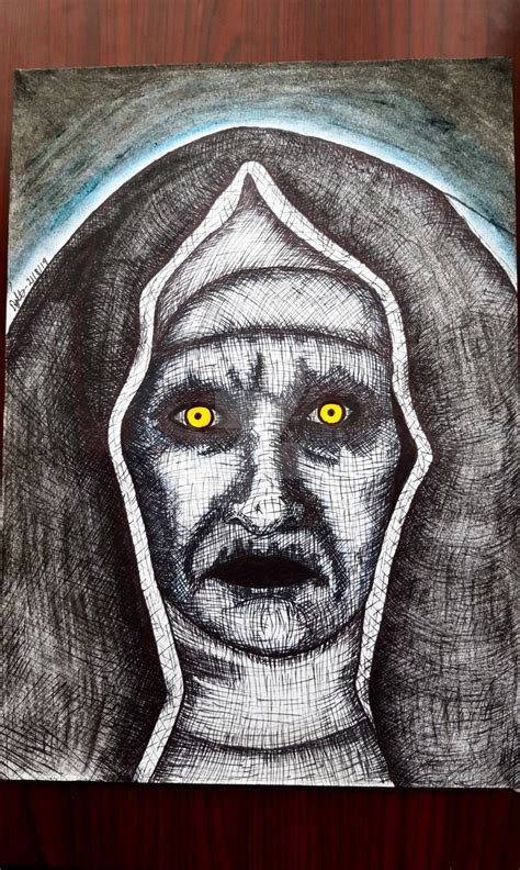 Valak, The Nun. (The Conjuring Universe) by dyllan-sketches on DeviantArt