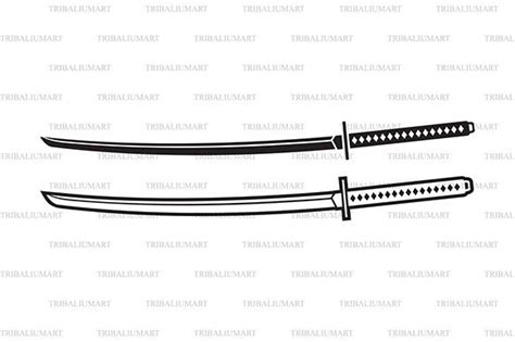 1 Katana - Japanese Samurai Sword Designs & Graphics