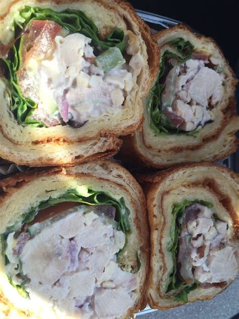 Photo of Paris Baguette - Los Angeles, CA, United States. Chicken salad sandwich rolls. Sooo ...