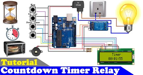 Countdown Timer Circuit Diagram