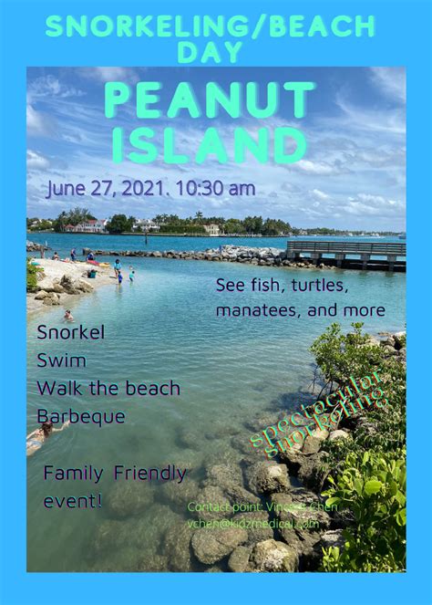 Image for Snorkeling/Beach Day at Peanut Island