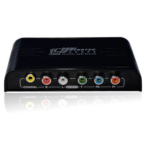 HDMI to Component RGB Converter Box with YPbPr Coaxial Audio 1080p HD