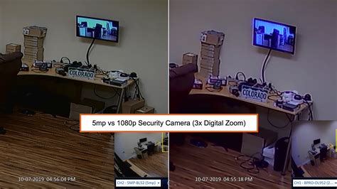 1080p vs 5mp Security Camera (CCTV Video Comparison)