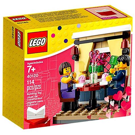 LEGO Valentine's Day Valentines Day Dinner Set #40120 - Walmart.com - Walmart.com